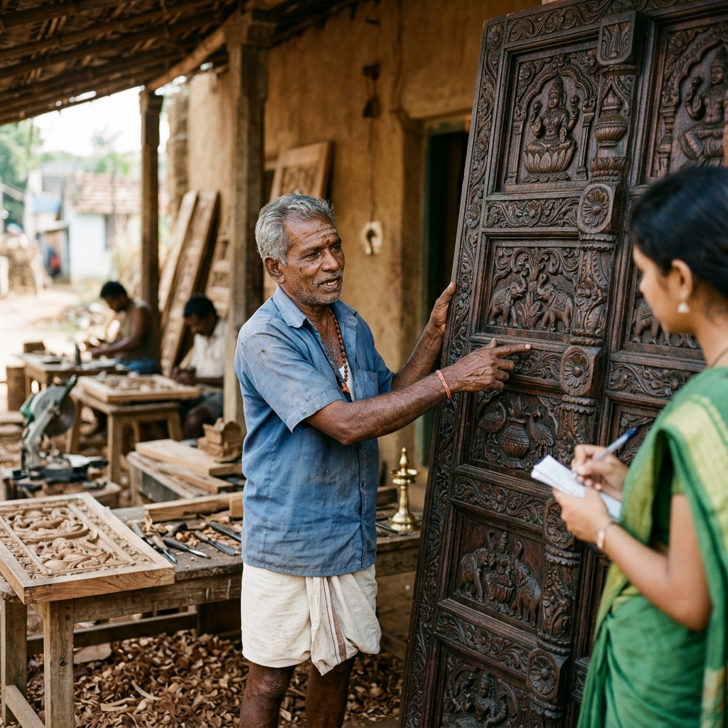 A carpenter remembers his door